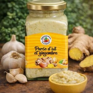 Purée ail gingembre